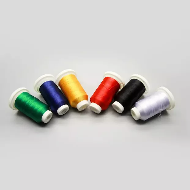 Napakahusay na Kalidad 100% Polyester Embroidery Thread 120D/2 1000m